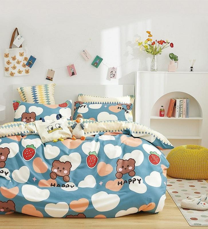 Постельное белье двухстороннее из твила TANGO TPIG-1593 50х70 (1шт), 70х70 (1шт) 1,5-спальное