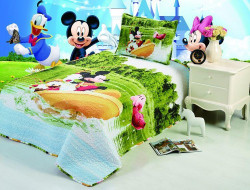 Покрывало детское с наволочкой хлопковое CAMOMILLA CB11-07 155х200