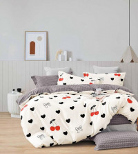 Постельное белье двухстороннее из твила TANGO TPIG-1695 50х70 (2шт), 70х70 (2шт) евро