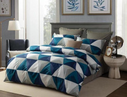 Постельное белье из печатного сатина SAILID B-224-2 2-спальное