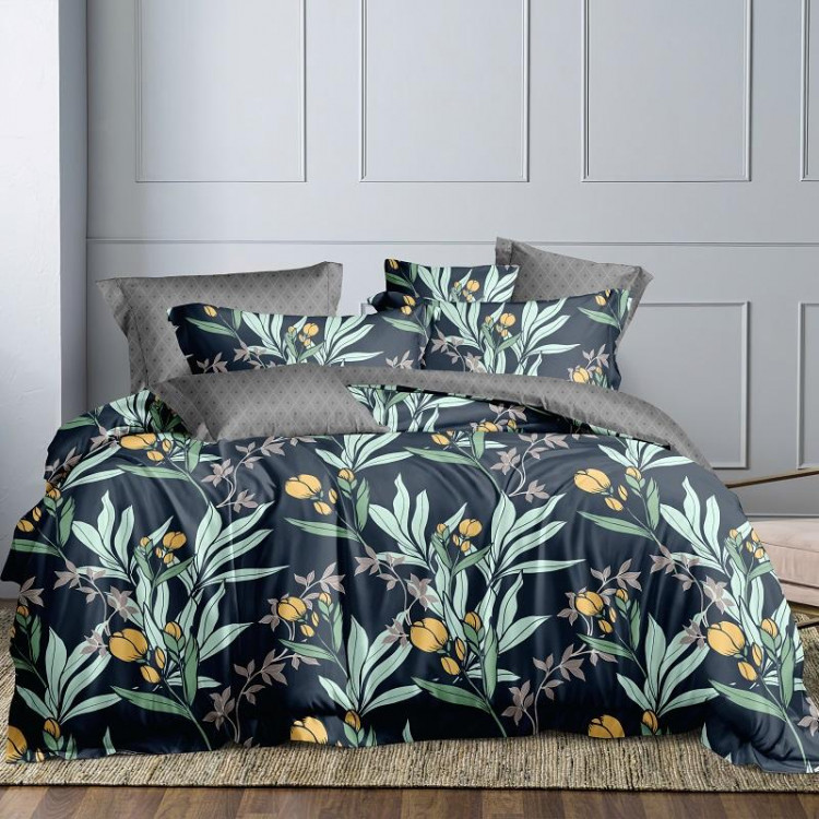 Постельное белье из микросатина TANGO фейси 50х70 (2шт) 2-спальное