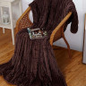 Плед из велсофта АЛЬВИТЕК SOFT PLUSH CARRE 011-SP 180х200