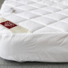 Наматрасник стеганый с юбкой GERMAN GRASS 2182 COTTONWASH GRASS белый 180х200х30