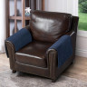Накидка на подлокотники из микрофибры TANGO SOFA синяя 70x70 (1шт)