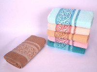 Набор полотенец махровых хлопковых KARVEN H5003 ESSEN 50х90 (6шт)