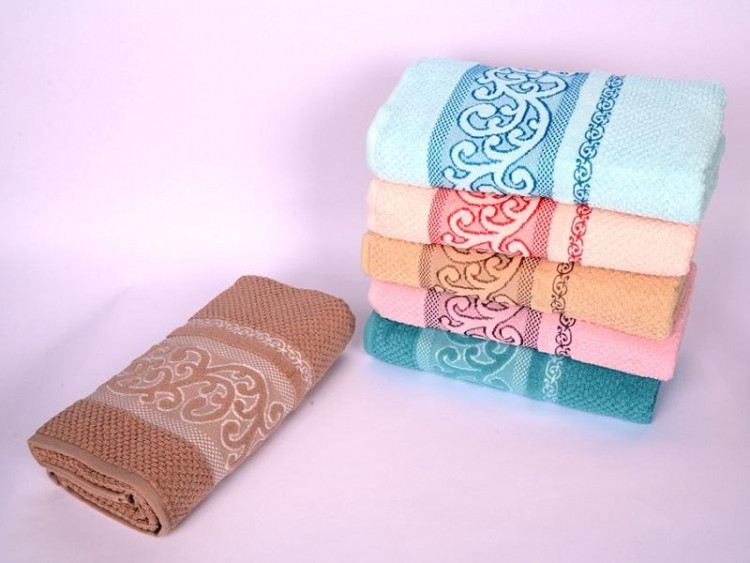 Набор полотенец махровых хлопковых KARVEN H5003 ESSEN 50х90 (6шт)