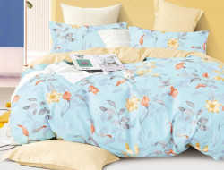 Постельное белье двухстороннее из твил-сатина SAILID BP-143-4 семейное