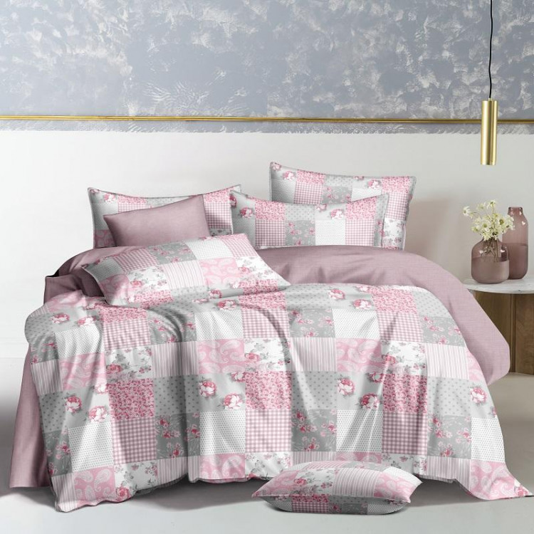 Постельное белье из микросатина TANGO лаутино 50х70 (2шт) 2-спальное