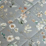 Постельное белье с летним одеялом из фланели ASABELLA Цветочная дымка 50х70 (2шт) 1,5-спальное