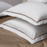 Комплект наволочек из египетского хлопка GERMAN GRASS с узкой отделкой Alpine Caramel Beige Allure Grass 70х70 (2шт)