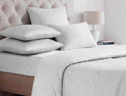 Пододеяльник из страйп-сатина SAILID ST-3-210х230 белый 210х230