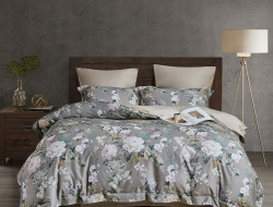 Постельное белье фланелевое из тенсела ASABELLA Баланс 50х70 (2шт), 70х70 (2шт) евро