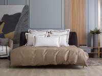 Комплект наволочек из египетского хлопка GERMAN GRASS с широкой отделкой Alpine Caramel Beige Allure Grass 70х70 (2шт)