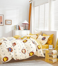 Постельное белье двухстороннее из твила TANGO TPIG-1652 50х70 (2шт), 70х70 (2шт) евро