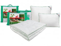 Одеяло из бамбука стеганое Легкие Сны ТРОПИКАНА 172х205 легкое