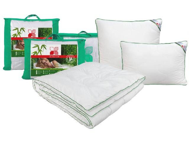 Одеяло из бамбука стеганое Легкие Сны ТРОПИКАНА 172х205 легкое
