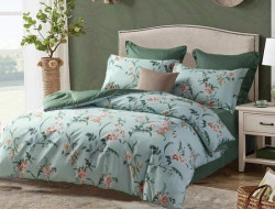 Постельное белье из печатного сатина SAILID B-226-1 1,5-спальное