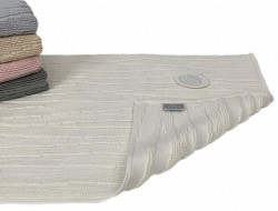 Коврик для ног махровый хлопковый KARVEN KV434 WAY krem 50х80