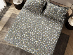 Простыня на резинке из твил-сатина TANGO SAT1620-24 160х200х30