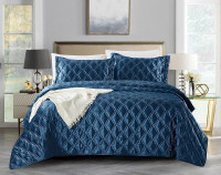 Покрывало с наволочками тонкое велюровое TANGO BACCARA BAC-09 240х260