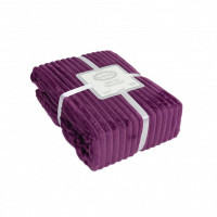 Плед из полиэстера KARVEN SUPER SOFT P942 DIAS фиолетовый 200х220