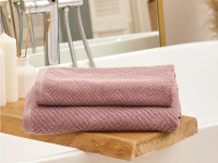 Полотенце махровое TAC VENTURA LAVENDER лавандовое 50х90
