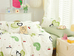 Постельное белье из твил-сатина TANGO love you 50х70 (2шт) 1,5-спальное