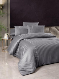 Постельное белье из сатина де люкс KARVEN N044 MODALIFE QUICKSILVER 50х70 (2шт), 70х70 (2шт) евро