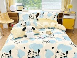 Постельное белье из сатина TANGO котята 70х70 (2шт) 2-спальное