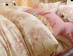 Постельное белье из печатного сатина SAILID B-502-2 2-спальное