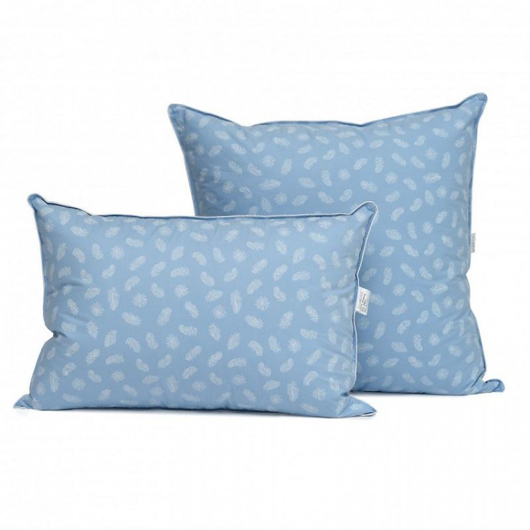 Подушка из серого гусиного пуха и пера BELPOL ФОРМУЛА перья 70х70 средняя