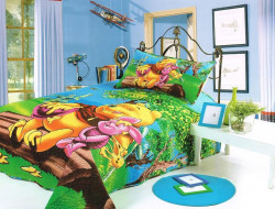 Покрывало детское с наволочкой хлопковое CAMOMILLA CB11-33 155х200