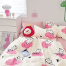 Постельное белье из твил-сатина TANGO cute bunny 50х70 (2шт) 1,5-спальное