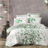 Постельное белье из ранфорса KARVEN N023 CHANCE GREEN 50х70 (2шт), 70х70 (2шт) евро
