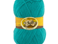 Пряжа ADELIA NATALI №25 светло-бирюзовая 100% акрил, 10 шт х 50 гр, 300 м +/- 10 м