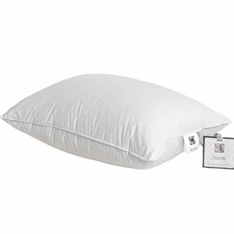 Подушка из серого гусиного пуха BELPOL ЭКОЛЬ 70х70 мягкая