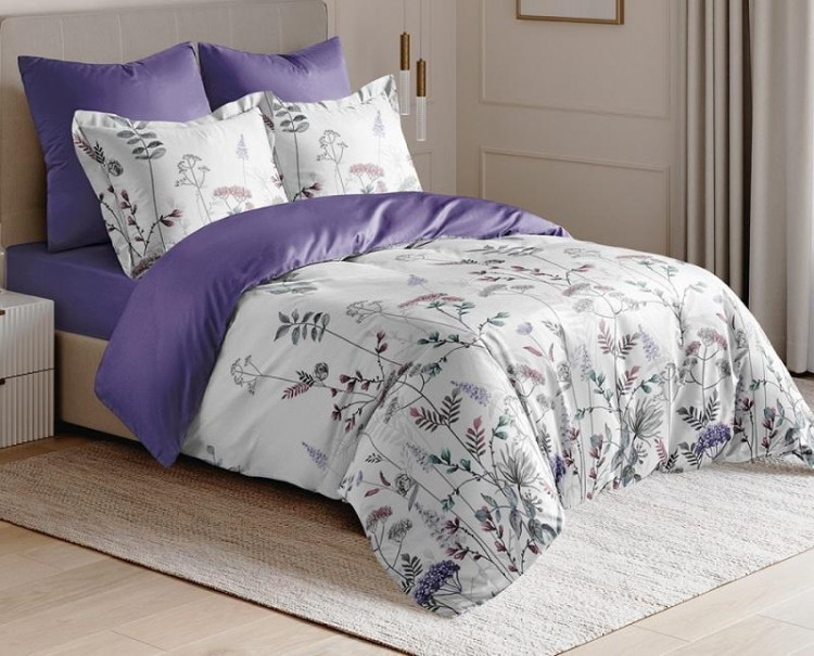 Постельное белье из сатина в коробке SAILID BN-8-2 2-спальное