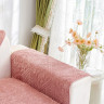 Накидка на подлокотники из велюра TANGO SOFA коралловая 70x90 (1шт)