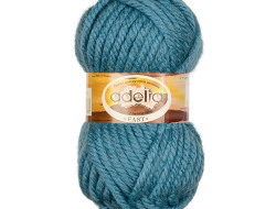 Пряжа ADELIA FAST №05 морская волна 78% акрил, 22% шерсть, 3 шт х 150 гр, 45 м +/- 2 м