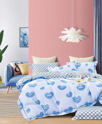 Постельное белье двухстороннее из твила TANGO TPIG-1693 50х70 (2шт), 70х70 (2шт) евро