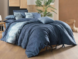 Постельное белье из поплина SAREV FANCY N226 JAMES V1-MAVI 50х70 (2шт) евро