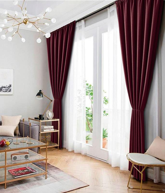 Комплект штор из рогожки TANGO NATURE N-10 200х272 (2шт)