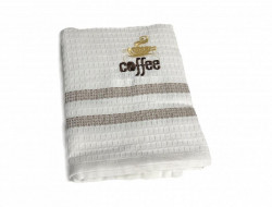 Набор кухонных полотенец вафельных хлопковых KARVEN HM779 COFEE V1 бежевый 50х75 (12шт)