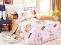 Постельное белье двухстороннее из твила TANGO TPIG-64 50х70 (2шт), 70х70 (2шт) евро