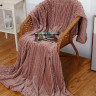 Плед из велсофта АЛЬВИТЕК SOFT PLUSH CARRE 003-SP 180х200