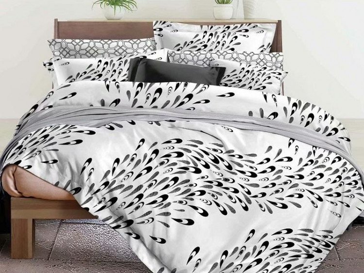 Постельное белье из микросатина TANGO DREAM FLY DF-363 50х70 (1шт), 70х70 (1шт) 1,5-спальное