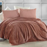 Плед из полиэстера KARVEN SUPER SOFT P941 VIGAN сухая роза 160х220