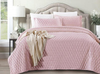 Покрывало с наволочками тонкое велюровое TANGO ARABESQUE ARA-01 240х260