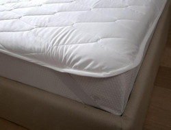 Наматрасник стеганый из силиконизированного волокна ANNA FLAUM KOMFORT KOLLEKTION 140х200
