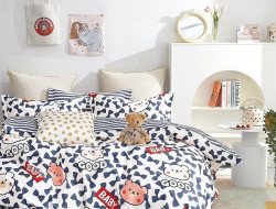 Постельное белье двухстороннее из твила TANGO TPIG-1621 50х70 (1шт), 70х70 (1шт) 1,5-спальное